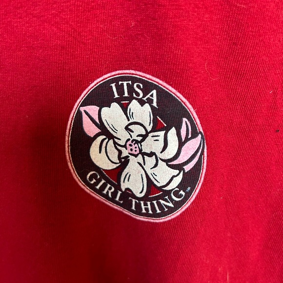 It’s a Girl Thing Southern Raised & Football Crazed Tee, size S, VEUC - Picture 3 of 4